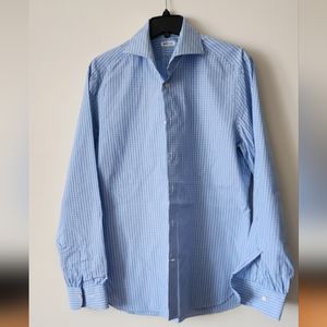 Kiton 42/16.5 cotton dress shirt